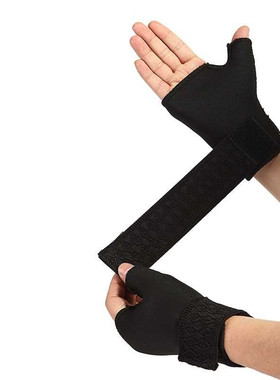 2PCS 1 Pair Wrist Palm Thumb Brace Guard Sport Training Hand