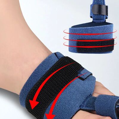 Adjustable Toe Straightener for Bunion Relief - Soft Silicon
