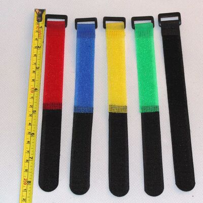 10pcs/set Reusable Fishing Rod Tie Holder Strap Suspenders F