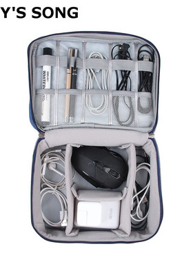 ronic Organizer Travel Accessories Zipper Digital Device Bag