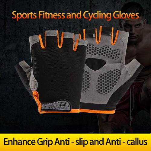 Cycling Padded Fitness Gloves Gym Summer Men Women Yoga Spor