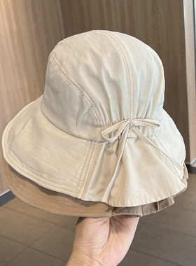 化疗后女士光头帽时尚渔夫帽大头