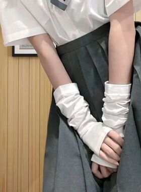 手腕遮疤神器袖套饰品辣妹原宿风