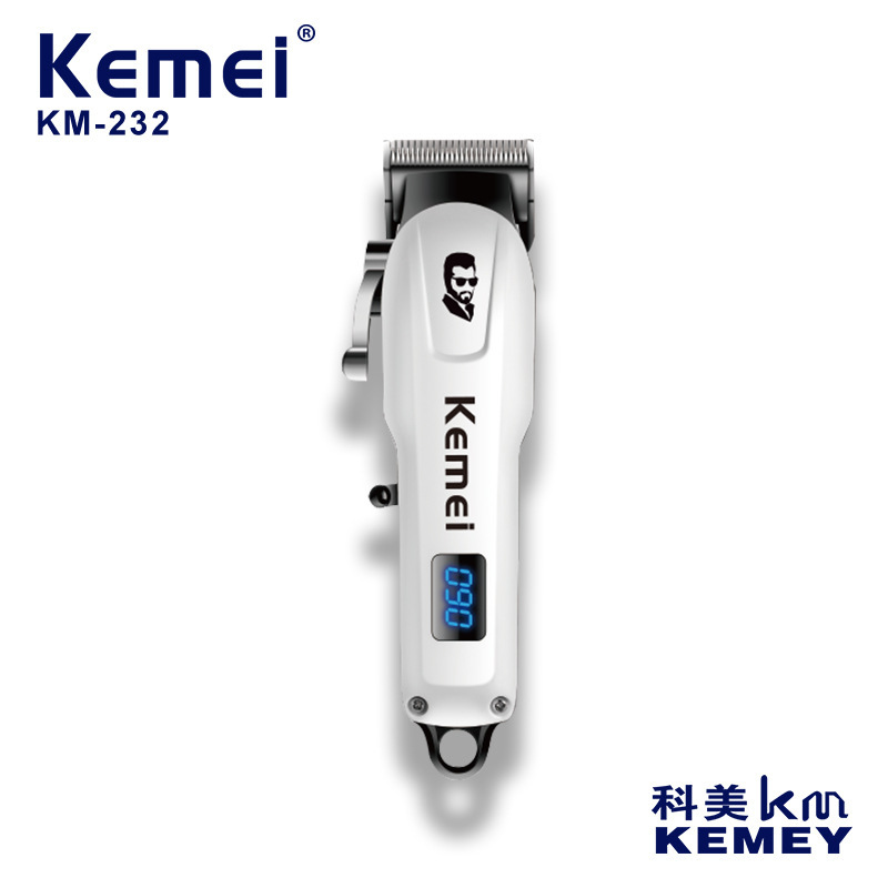 新款km-232科美理发器专业电动剃头大功率理发推子发郎电推剪