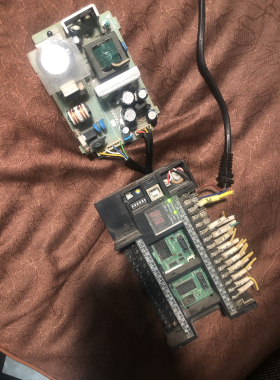 欧姆龙PLC CP1H-XA40DT-D-SCP1l1E-XAn40DR-A电源板IOCPU中板主板