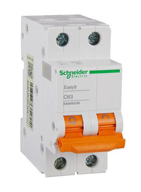 施耐德电气小型断路器EA9AN 2P C63A EA9AN2C63