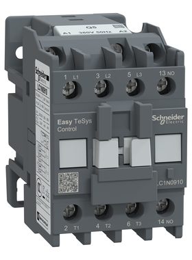 施耐德接触器3P 9A 1NO 380VAC 50Hz LC1N0910Q5N