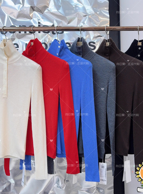 国内代购衣播25年秋BDS3SD3228气质打底衫修身针织衫忘记结尾的诗