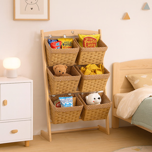 卧室床边置物架子落地小架子寝室储物必备神器玩具车收纳架整理架