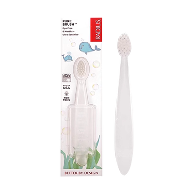 RADIUS Big Brush系列成人可更换刷头柔软牙刷1支