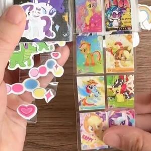 小马宝莉安静书卡册免剪