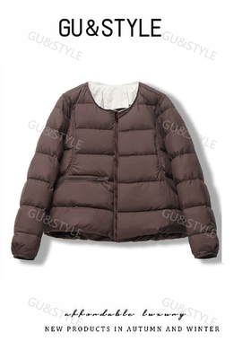 甜甜款短款新国标云感高奢90羽绒服-GG 22