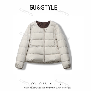 甜甜酱短款 新国标云感高奢90羽绒服