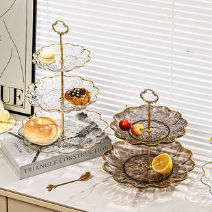 网红水果盘家用客厅茶几水果盘零食盘糖果干果轻奢简约ins风果盘