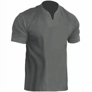 Men Short Mens Sports Size Elastic Fitness Cotton Sleeve