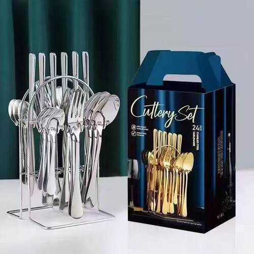 western other tableware steak cutlery set knife fork spoon 1