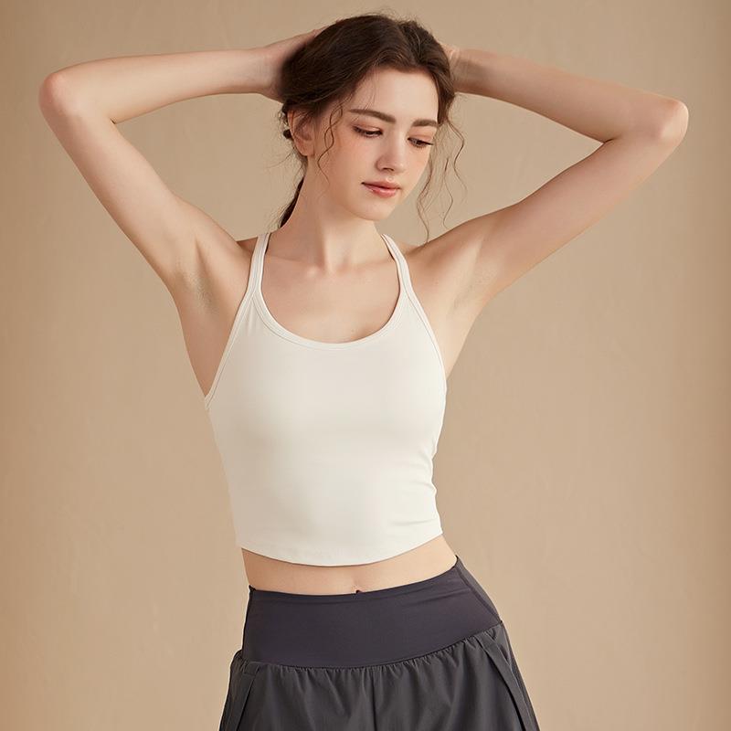 fitness pads size I-shaped sports straps bra and reduce