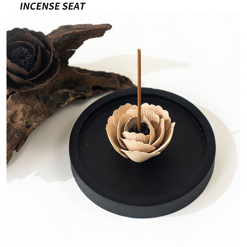 景德镇非遗手捏陶瓷花线香香插纯手工香盘香托装饰桌面摆件香薰炉,家居饰品,香托/香盘/香座/香插,淘宝优惠券,粉丝福利购,淘宝优惠卷