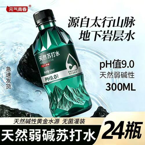 新日期天然苏打水家庭矿泉水饮料
