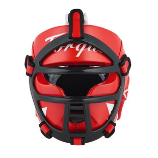 TQ儿童拳击面罩护头护脸搏击散打头盔训练实战比赛猴脸少儿头套