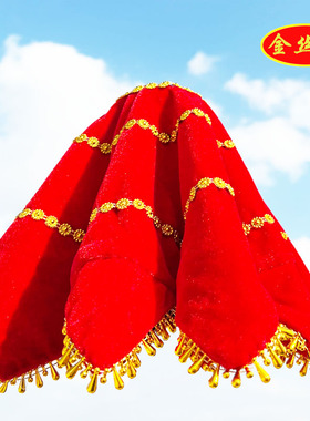 跳舞蹈手绢花二人转八角巾儿童成人广场跳舞东北秧歌考级舞蹈手帕