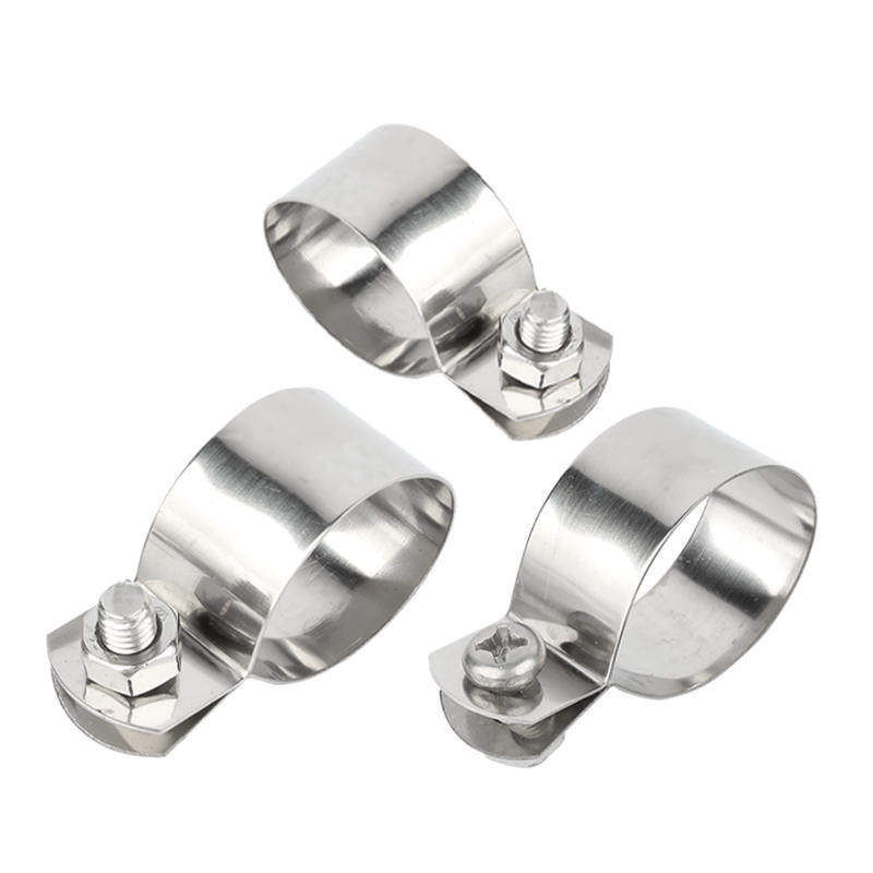 304不锈钢欧姆接地卡子骑马卡支架扣喉箍水管夹固定卡扣管卡管夹