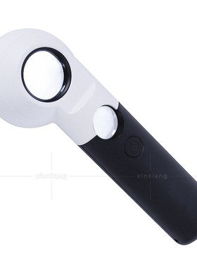新款手柄式LEgD16倍30倍双层高倍鉴定古玩珠宝精密零件仪器放大镜