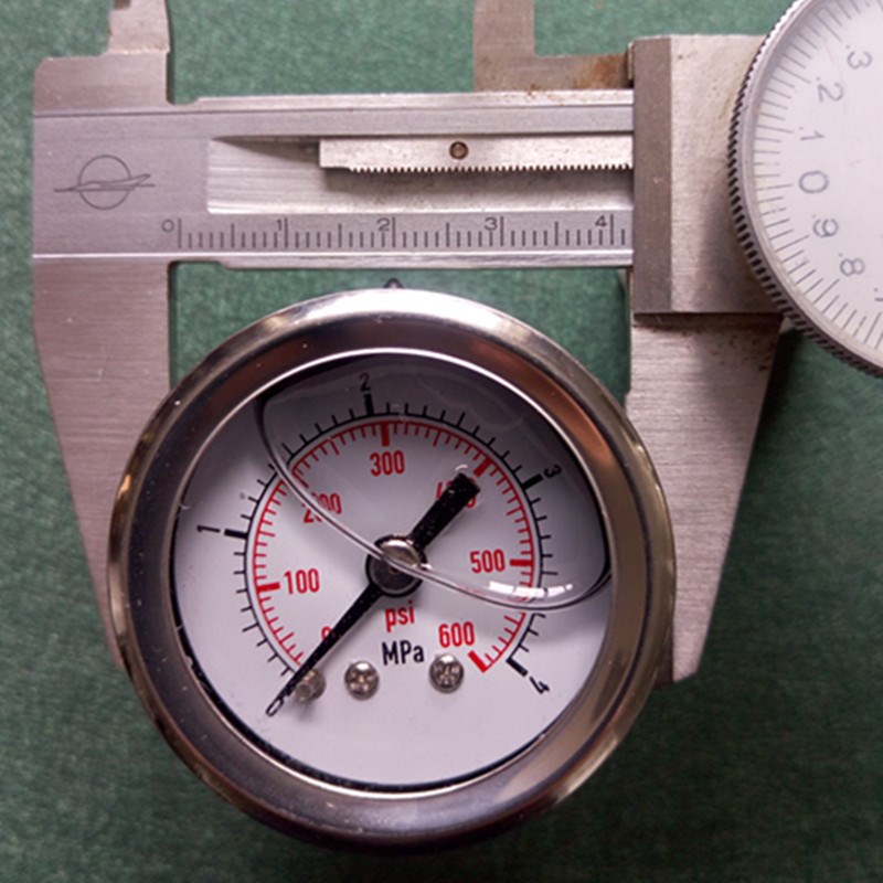 0-4MPA耐震压力表0-160kg轴向压力表16bar直径40mm油压表16mpa