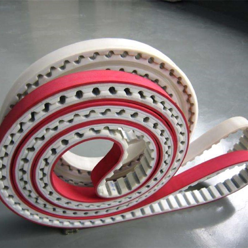 玻璃磨边机皮带 加红胶PU同步带T10 AT10 AT20 XL LH5M 8M同步带