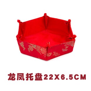 广东结婚用品传统习俗男家女家出嫁上头梳头套装龙凤烛金色剪刀篦