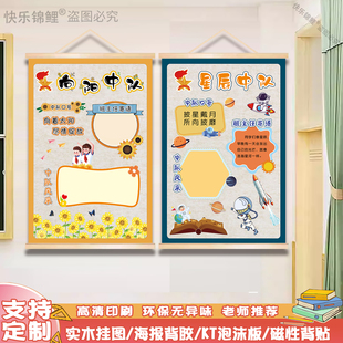 新中队角定制少年先锋队口号标语十知道六知六会挂图磁吸KT板墙贴