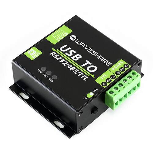 USB转232/485/TTL电平转换工业级带隔离FT232RL/CH343G芯片模块