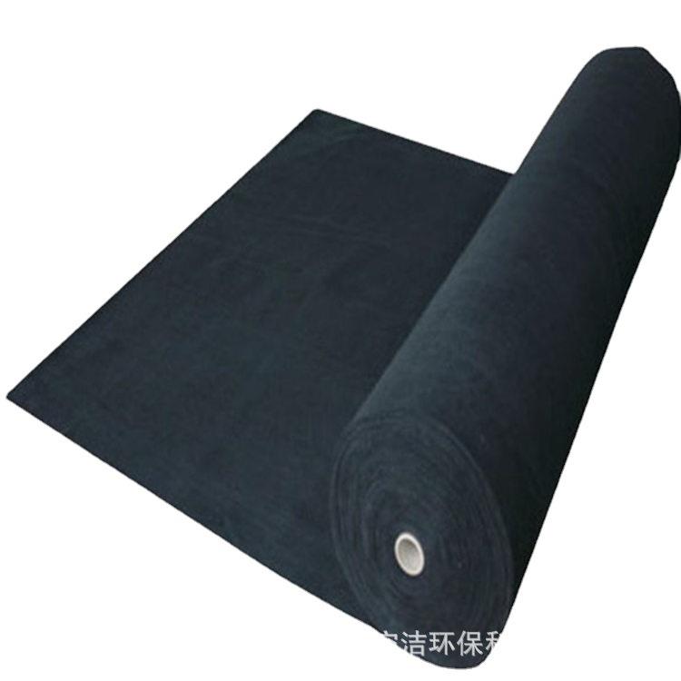 菱形网布黑色2mm活性炭纤维毡箱包里衬布吸附除臭味单层双层复合