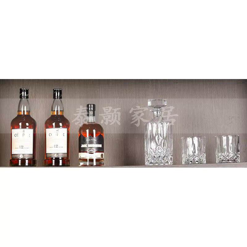 现代简约样板房酒柜软装饰品摆件道具展厅厨房酒具酒杯组合套装