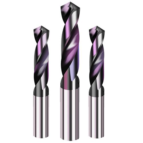 UMLO65度钨钢钻头麻花钻合金钻头超硬涂层高硬度不锈钢0.5-22