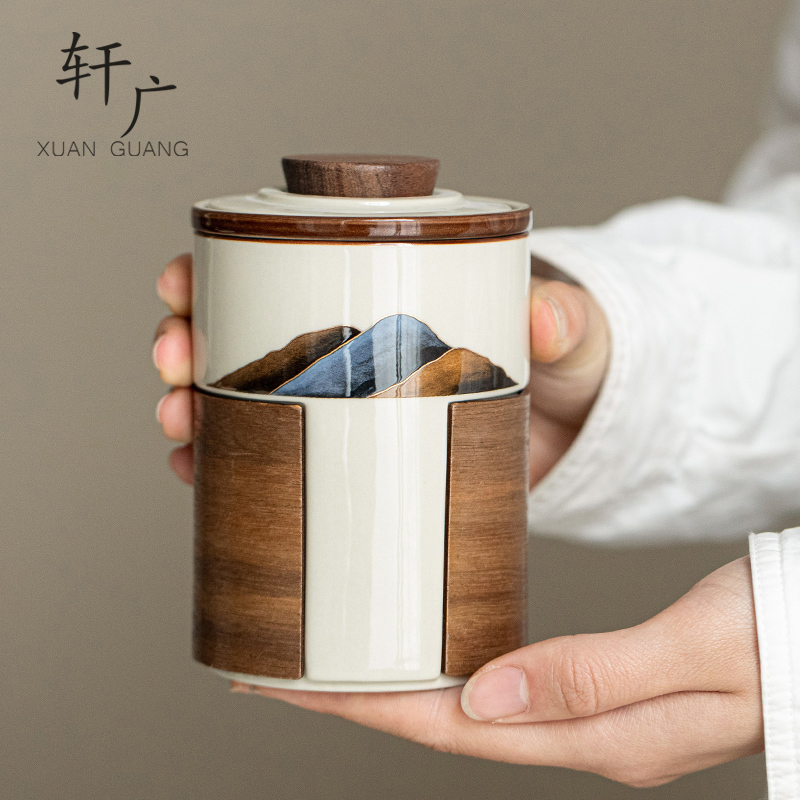 陶瓷泡茶杯茶水分离带盖水杯