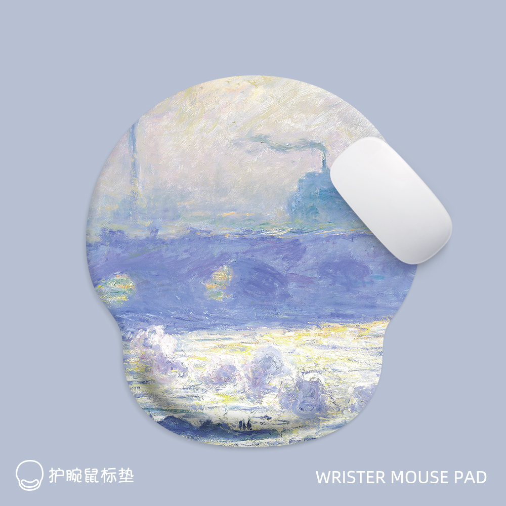 鼠标垫防腱鞘炎护腕垫加厚硅胶软垫3D立体小号垫子高颜值手腕托女