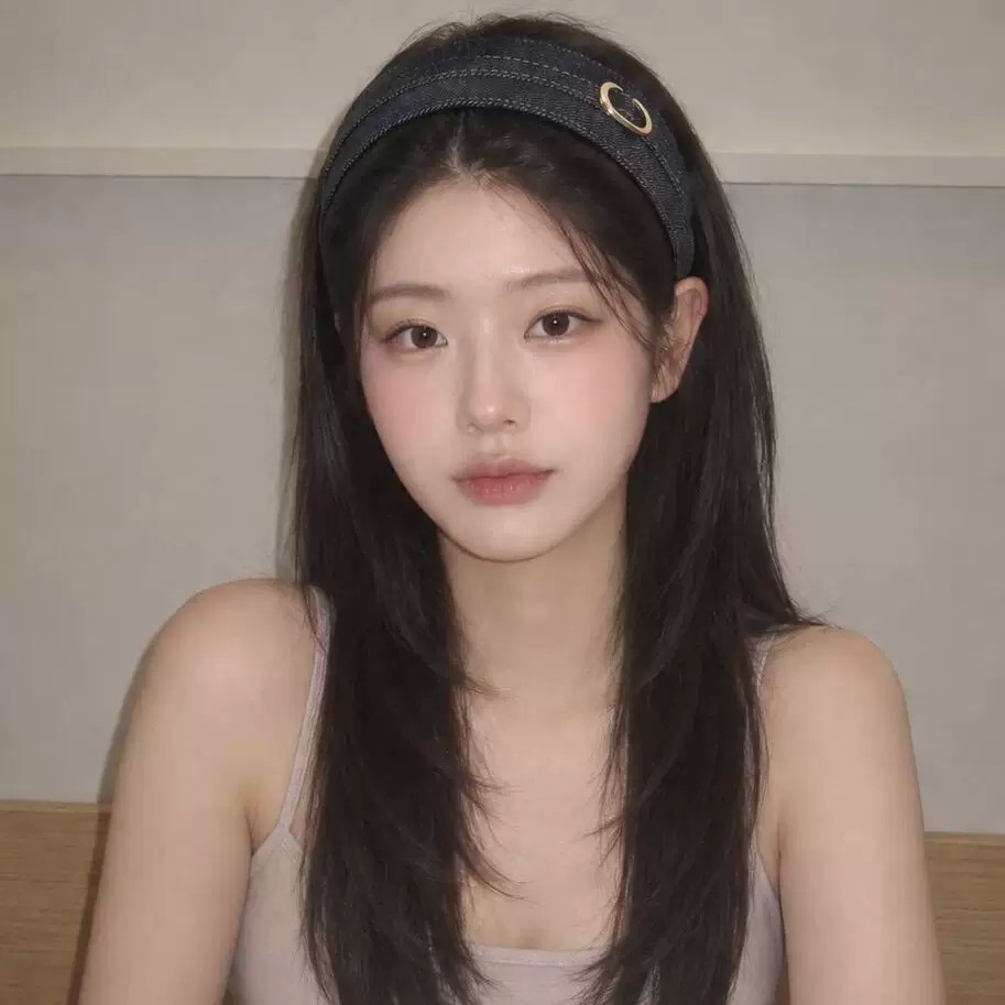 啊啊啊！戴这顶小牛仔发箍直接美