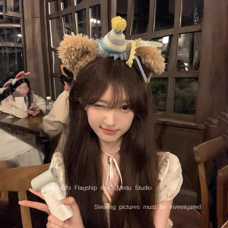头饰发饰生日帽游玩拍照达菲女款