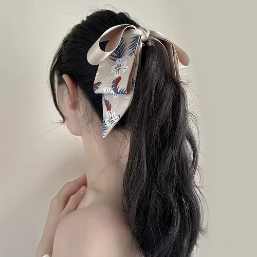 韩版质感竖夹马尾夹丝巾香蕉夹女