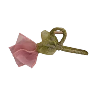 随便戴也出彩~新款小清新郁金香花朵发夹森系气质抓夹女文创手环