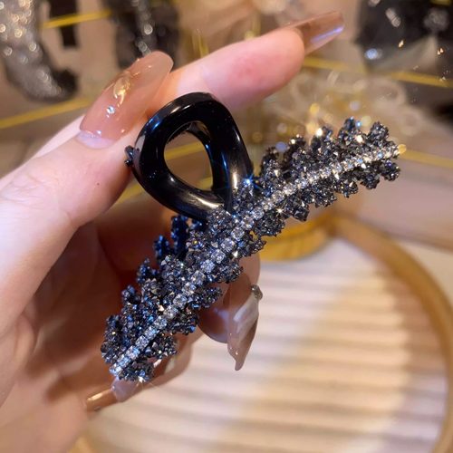 新款后脑勺头饰发卡发饰高级麦穗