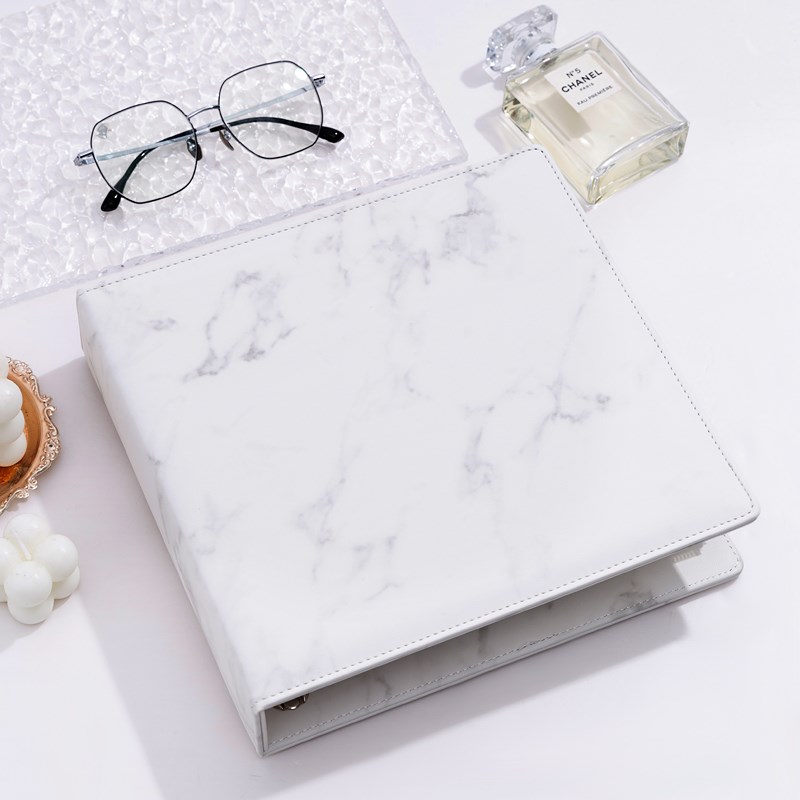 六宫格卡册高颜值加厚内页大理石纹追星爱豆专辑6宫格小卡收纳册