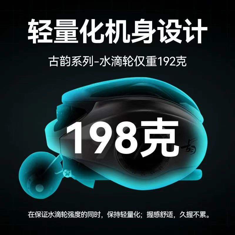 特价水滴轮单卖鱼线轮远投防炸线渔轮微物线杯水滴轮筏钓轮