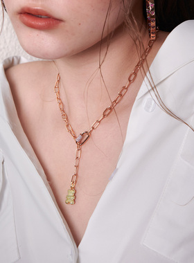 【生日礼物】apm MONACO项链女款轻奢小众设计感高级锁骨链送女友