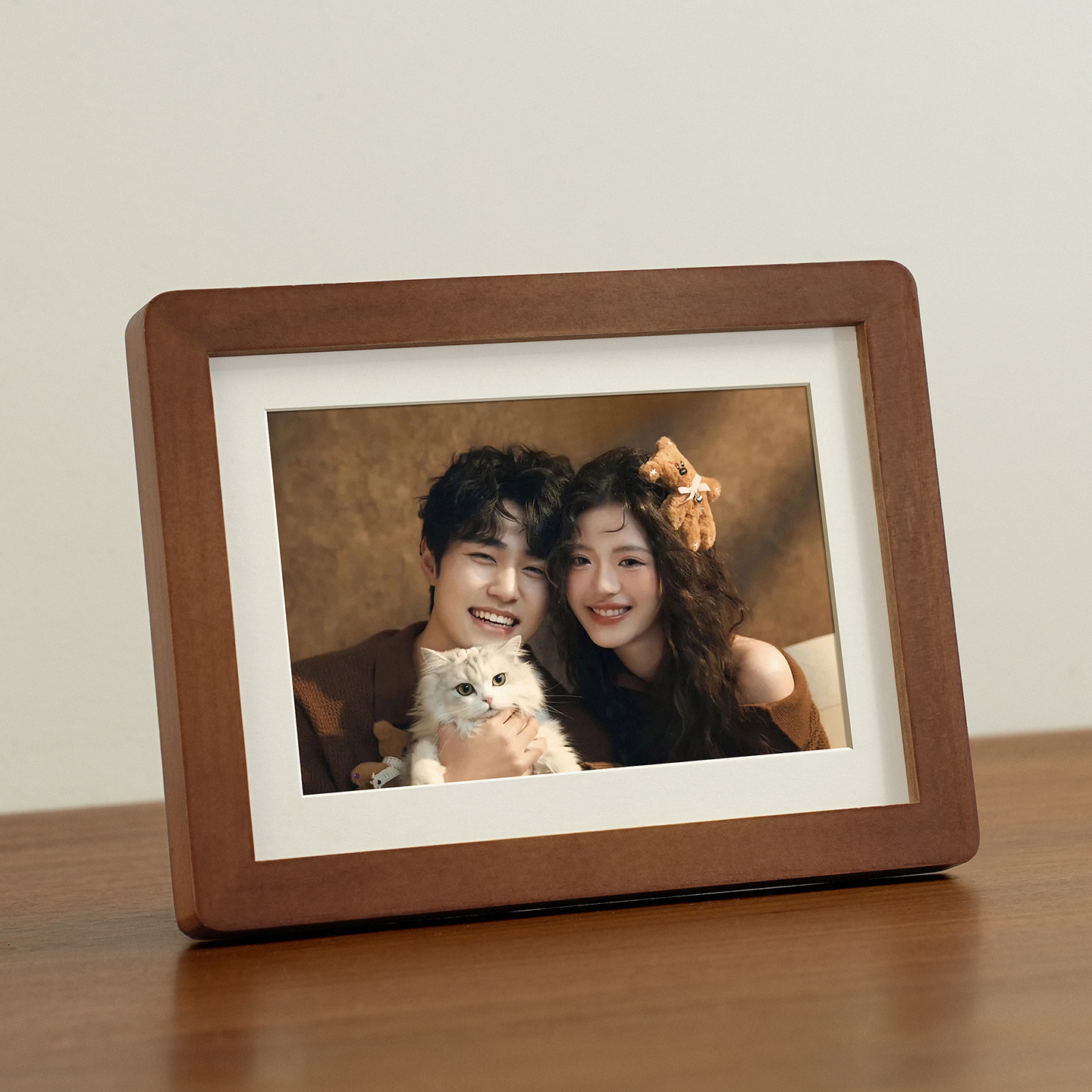 实木相框摆台照片定制相册摆件