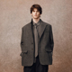 「秋冬新品 领口多造型2003GY 羊毛与桑蚕丝西装 」SageSalt猎装 风格