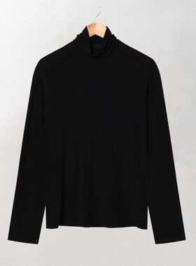 「秋冬新品」2 色｜SageSalt 轻柔机洗羊毛混纺高领打底衫4003