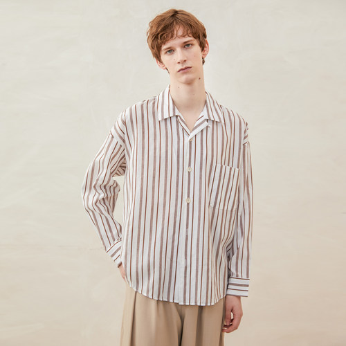 亚麻长袖衬衫SageSalt