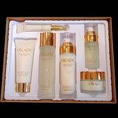 okady欧佩二裂酵母六件套盒旗舰正品 眼霜水精华液乳洁面护肤品套